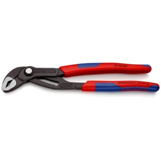 Knipex Cobra® Water Pump Plier 250mm Overall Length, 46mm Jaw Opening, Comfort Grip Insulated Handles 87 02 250