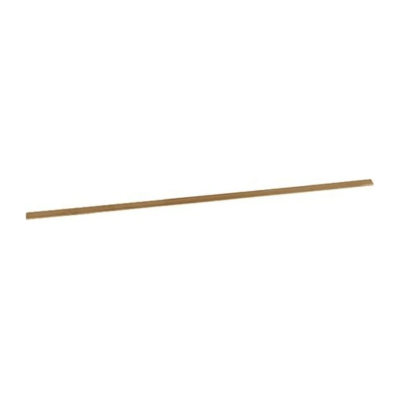 RS PRO Metal Bar Flat Brass 0.5in Width 3.175 mm Height 500 mm Length 728-6888