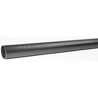 HellermannTyton Halogen Free Heat Shrink Tubing Black 119.4 mm Sleeve Diameter x 1.2 m Length 6:1 Shrink Ratio HA67