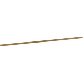 RS PRO Brass Flat Metal Bar, 0.75in Width, 0.25in Height, 500mm Length 728-6898