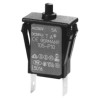 ETA Thermal Circuit Breaker 2A Current Rating, 1-Pole Base Mount, Blade Terminal, Model 105-P10-2A