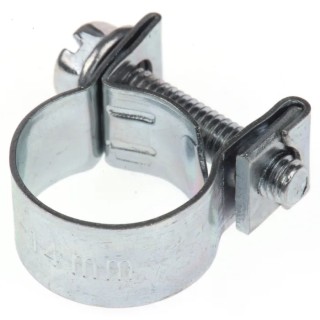 JCS Hi-Torque Stainless Steel Bright Zinc Finished Slotted Hex Bolt Drive Hose & Jubilee Clip 12-14 mm MCZ14BG