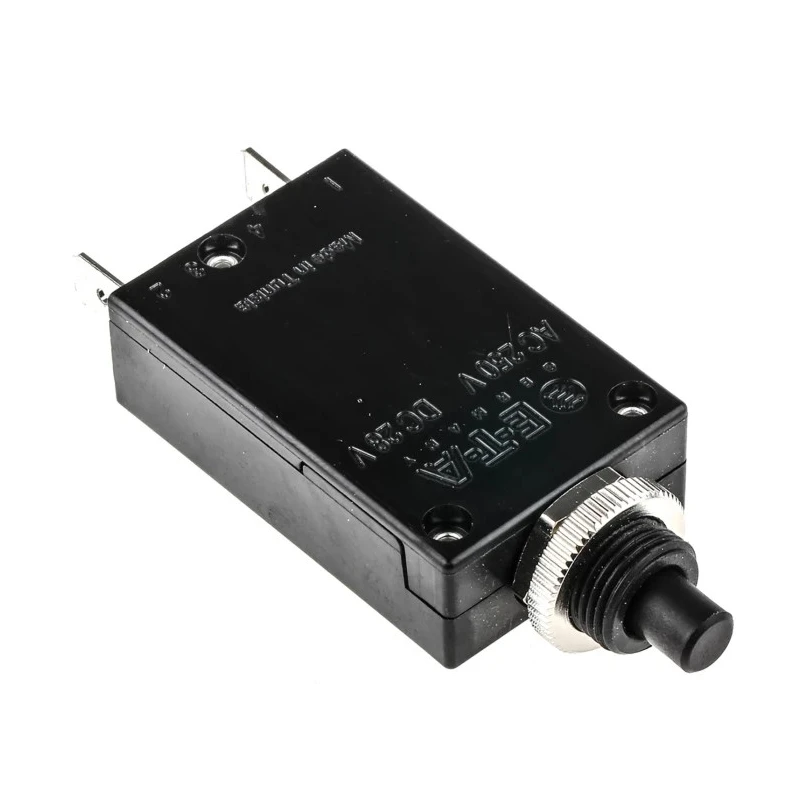 ETA Thermal Circuit Breaker 10A Current Rating 1-Pole Panel Mount 2-5700-IG2-P10-DD-000040-10A