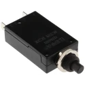 ETA 2 5700 Panel Mount Thermal Circuit Breaker 15A Current Rating 1-Pole 250V AC 50V DC 2-5700-IG2-P10-DD-000040-15A