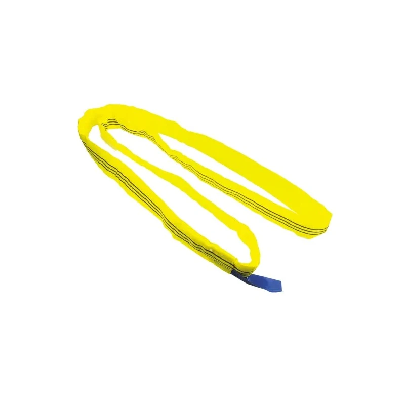 RS PRO 1.5 m Yellow Polyester Lifting Sling Round, 3 t Straight Pull Load 729-3094
