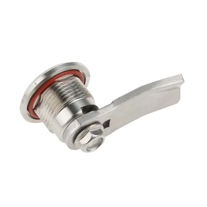 RS PRO Silver Stainless Steel Slotted Head Lock 18 mm Panel-to-Tongue 20.2 x 22.2 mm Germany 729-3189