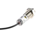 RS PRO Retroreflective Photoelectric Sensor Barrel Style 50 mm to 7 m Detection Range NPN Output IP67 729-5110