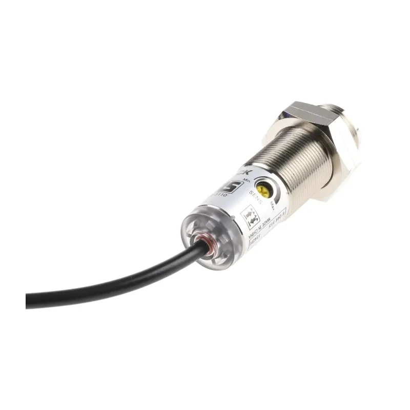RS PRO Retroreflective Photoelectric Sensor Barrel Style 50 mm to 7 m Detection Range NPN Output IP67 729-5110