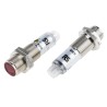RS PRO Through Beam Receiver Photoelectric Sensor, Barrel Style, 28 m Detection Range, NPN Output, IP67 Rated, Model 729-5126