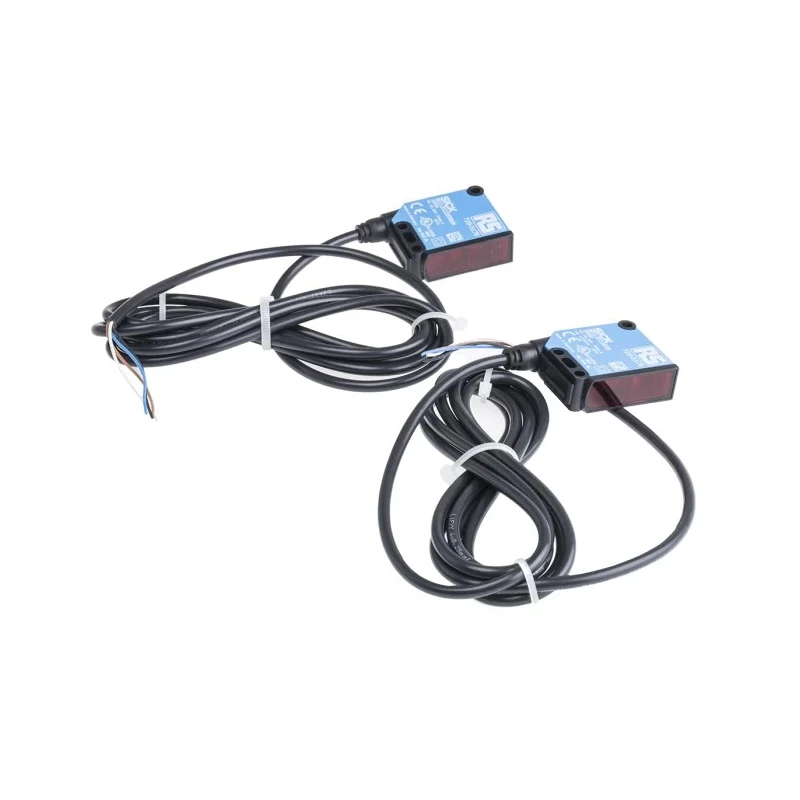 RS PRO Through Beam Photoelectric Sensor Block Style 20 m Detection Range PNP Output IP67 729-5176