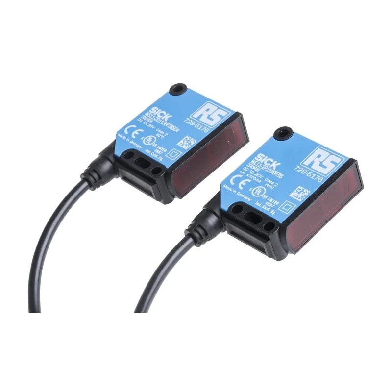 RS PRO Through Beam Photoelectric Sensor Block Style 20 m Detection Range PNP Output IP67 729-5176