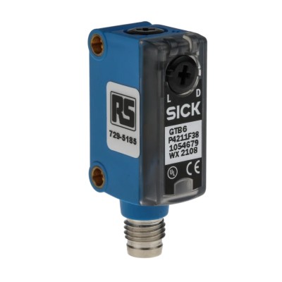 RS PRO Background Suppression Photoelectric Sensor, Block Style, PNP Output, 5 mm to 250 mm Detection Range, IP67 729-5185