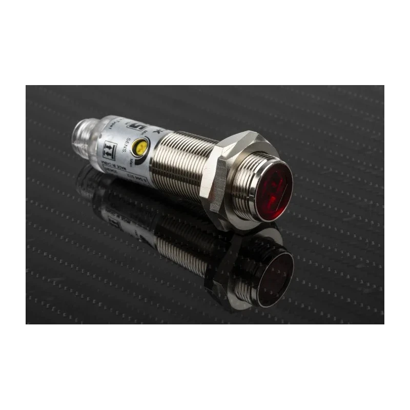 RS PRO Background Suppression Photoelectric Sensor, Barrel Sensor, 1 mm to 140 mm Detection Range, PNP Output 729-5104