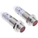 RS PRO Through Beam Receiver Photoelectric Sensor Barrel Style 28 m Detection Range PNP Output IP67 729-5123