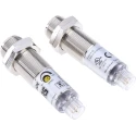 RS PRO Through Beam Receiver Photoelectric Sensor Barrel Style 28 m Detection Range PNP Output IP67 729-5123