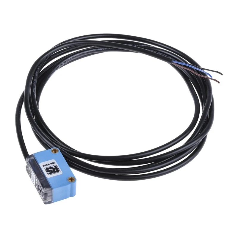 RS PRO Retroreflective Photoelectric Sensor Block Sensor 7.2 m Detection Range, PNP Output, IP67 Rated 729-5205