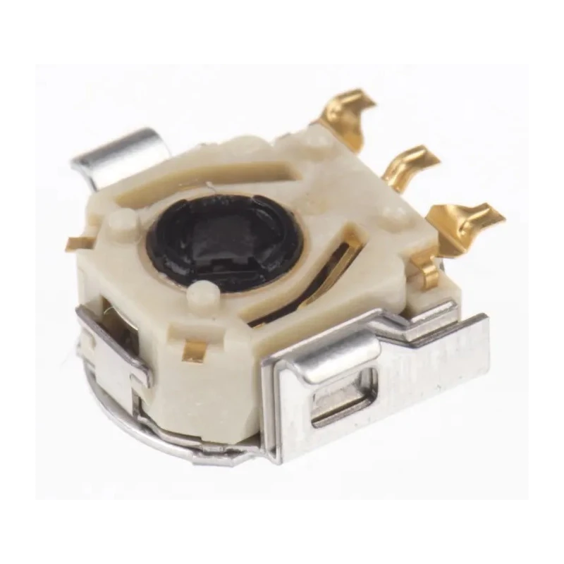 Alps Alpine 12 ppr Pulse Incremental Mechanical Rotary Encoder with 2.2 mm Hollow Shaft, Bracket Mount EC05E1220401