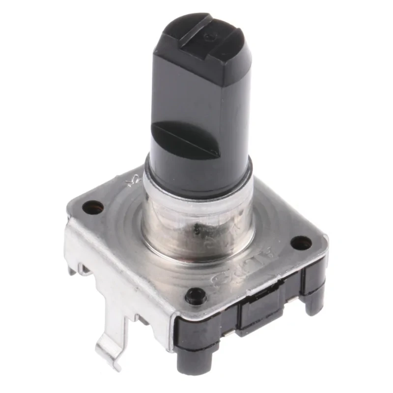 Alps Alpine 24 ppr Pulse Incremental Mechanical Rotary Encoder with 6 mm Flat Shaft Through Hole EC12E24204A8