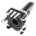 Alps Alpine 24 ppr Pulse Incremental Mechanical Rotary Encoder with 6 mm Flat Shaft Through Hole EC12E24204A8
