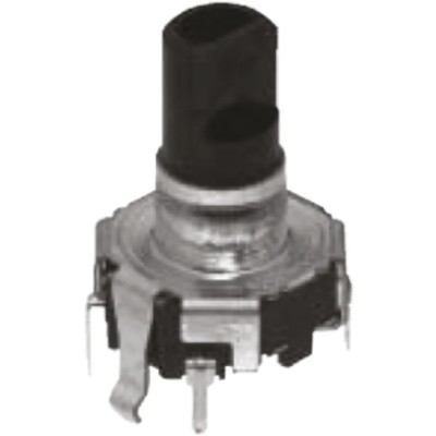 Alps Alpine 15 ppr Pulse Incremental Mechanical Rotary Encoder with 5.975 mm Flat Shaft, Through Hole EC12D1564404