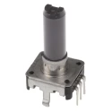 Alps Alpine 24 ppr Pulse Incremental Mechanical Rotary Encoder with a 6 mm Flat Shaft 25 mm Length EC12E24204A9