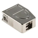 Provertha 104 Series ABS Straight D-Sub Backshell 9 Way 104090M001