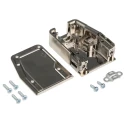 Provertha 104 Series ABS Straight D-Sub Backshell 9 Way 104090M001