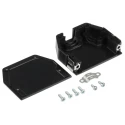 Provertha 104 Series ABS Straight D-Sub Backshell, 25 Way 104250B001