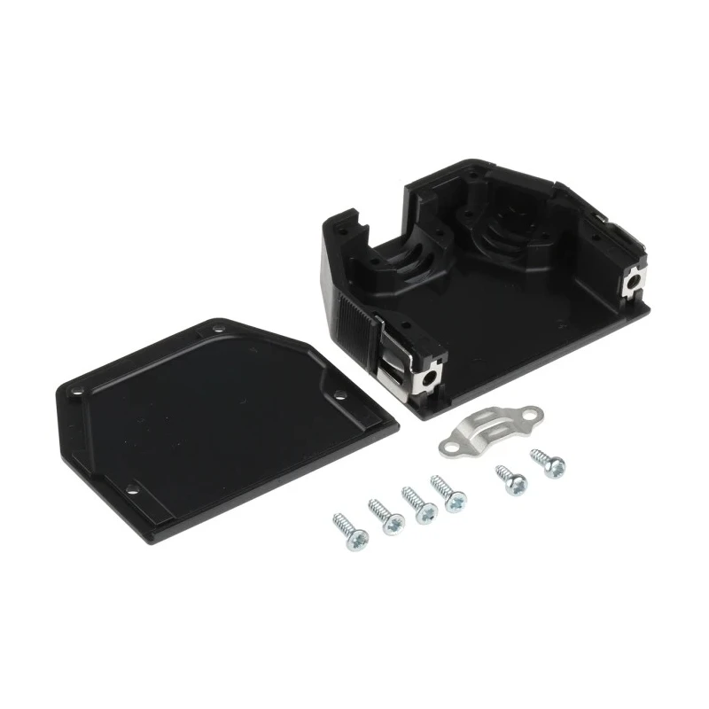 Provertha 104 Series ABS Straight D-Sub Backshell, 25 Way 104250B001
