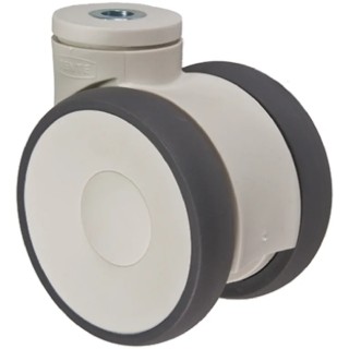 Tente Swivel Castor, 100 kg Load Capacity, 100 mm Polyurethane Wheel Diameter, Polyamide Frame 5940 UAP 100 P30-13