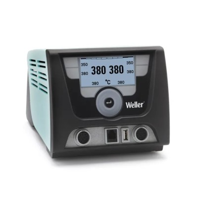 Weller WX 2 Soldering Station Power Unit 240 W, 230 V, 2 Outputs T0053420399N