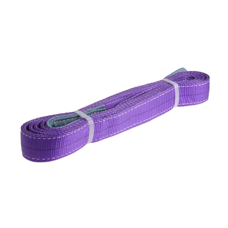 RS PRO 4 m Purple Lifting Sling Webbing, 1 t Load Capacity 50mm Width Polyester Material 729-3066