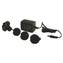 Microchip 9V DC 11.7W Centre Positive Universal AC/DC Adapter 2.5 x 5.5 x 11 mm Output Connector AC002014
