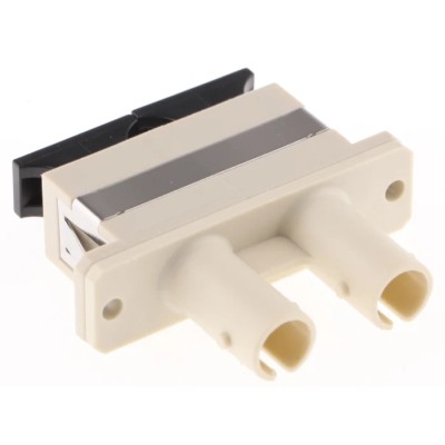 RS PRO ST to SC Multimode Duplex Fibre Optic Adapter 729-6582