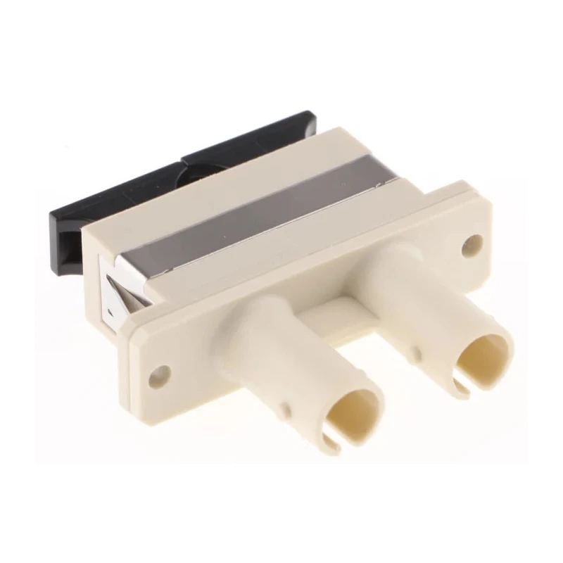 RS PRO ST to SC Multimode Duplex Fibre Optic Adapter 729-6582