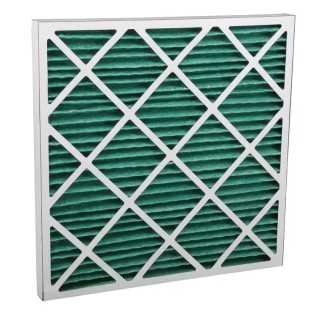 RS PRO Cotton, Polyethylene Terephthalate Pleated Panel Filter G4 Grade 8 MERV Rating 594mm x 594mm x 45mm 730-2760