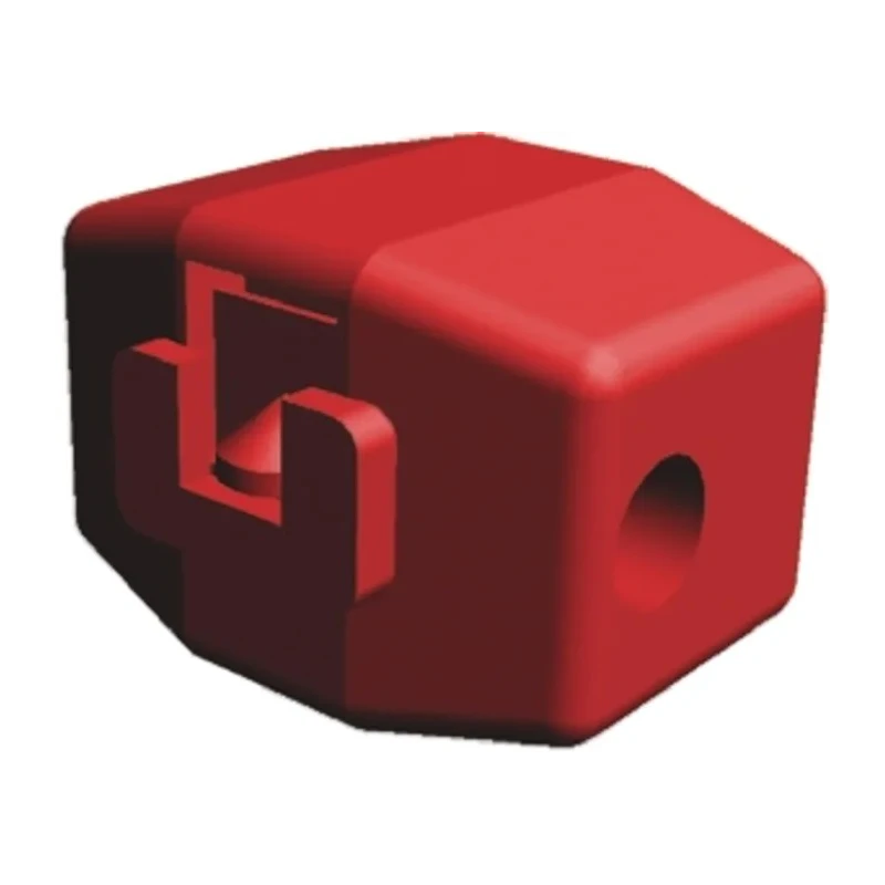 TE Connectivity Insulated Red Tap Splice Connector 18 AWG, Glass Filled Nylon, Brass Contact, Tin Plated 735410