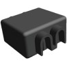 TE Connectivity Black Insulated Splice Connector, Glass Filled Nylon Insulation, Tin Plated 1393431-1