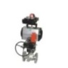 Rotex Ball Valve With Pneumatic Actuator F62