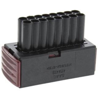 TE Connectivity Junior Power Timer Automotive Connector Female 16 Contacts Black Cable Crimp Termination 1-963217-1