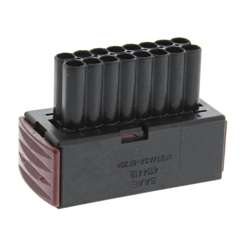 TE Connectivity Junior Power Timer Automotive Connector Female Black Cable 16 Way Crimp Termination 1-963217-1