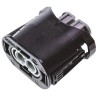 TE Connectivity Automotive Connector Junior Power Timer Female 2 Contact Black Crimp Housing 2-1355668-2