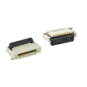 Omron 0.5 mm Pitch 10 Way Right Angle Female FPC Connector with Solder Termination XF2M