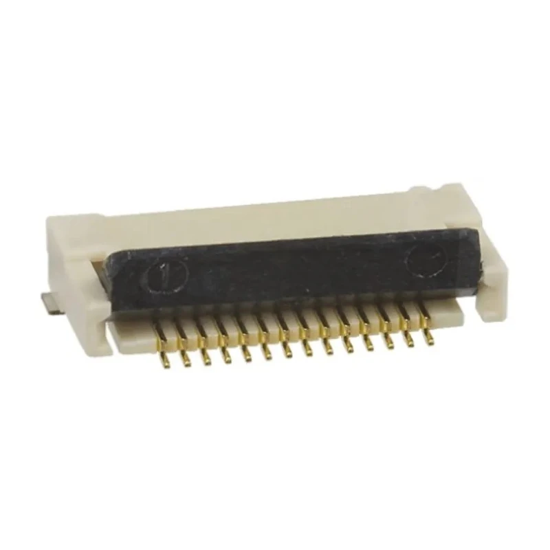 Omron FPC Connector 0.5 mm Pitch 14 Way Right Angle Female Solder Surface Mount XF2M