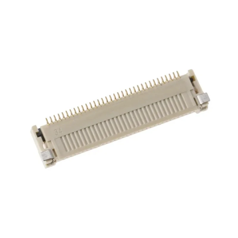 Omron FPC Connector 0.5 mm Pitch 34 Way Right Angle Female, Top & Bottom Contact XF2M