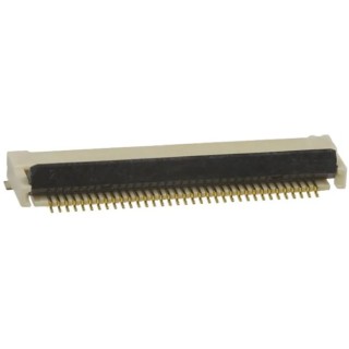 Omron 0.5 mm Pitch 35 Way Right Angle Female FPC Connector, Top & Bottom Contact XF2M