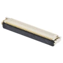 Omron 0.5 mm Pitch 40 Way Right Angle Female FPC Connector, Surface Mount, Solder Termination XF2M