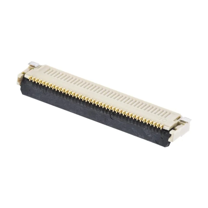 Omron 0.5 mm Pitch 40 Way Right Angle Female FPC Connector, Surface Mount, Solder Termination XF2M