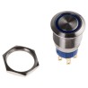 KNITTER-SWITCH MAV Series Illuminated Vandal Proof Push Button Switch, Momentary, Panel Mount, 19.2 mm MAV19A0F20E-724-JR