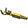 TE Connectivity Micro Timer II Series Female Crimp Terminal, 10A, Gold Plated Bronze Contact, 17-20 AWG, 19mm Length 962876-3